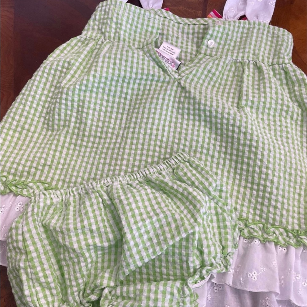 Lot of 3 baby girl dress size 24 months - Picture 6 of 9
